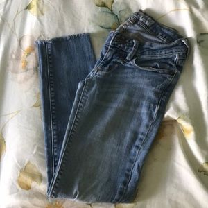 Ripped Knee Skinny Jeans